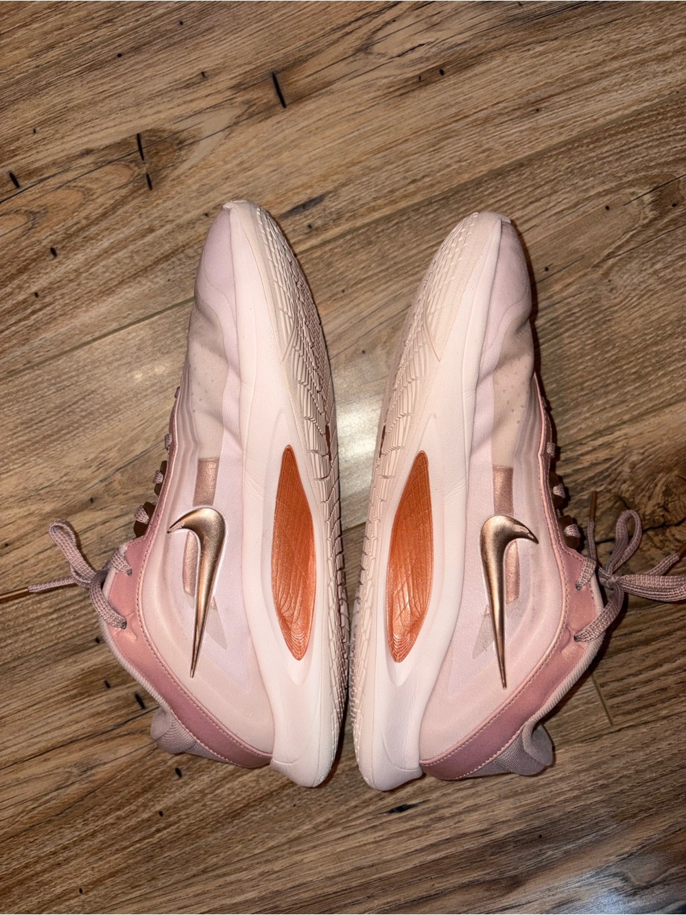 Nike A’Ones “Pink Gold” size women’s 10.5